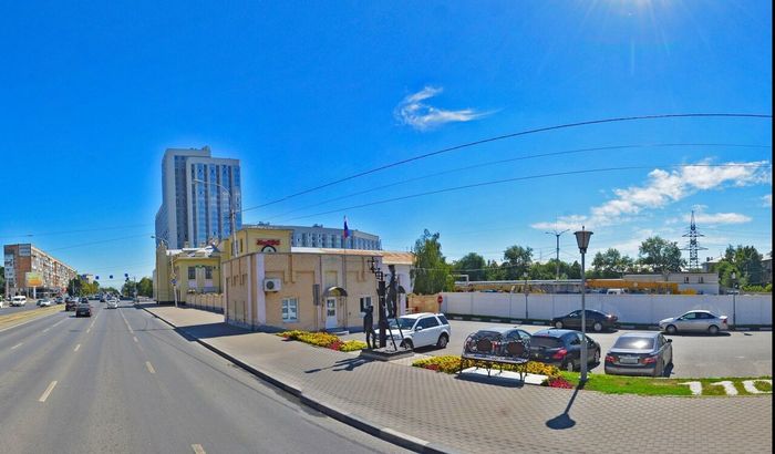 Первый электрический фонарь