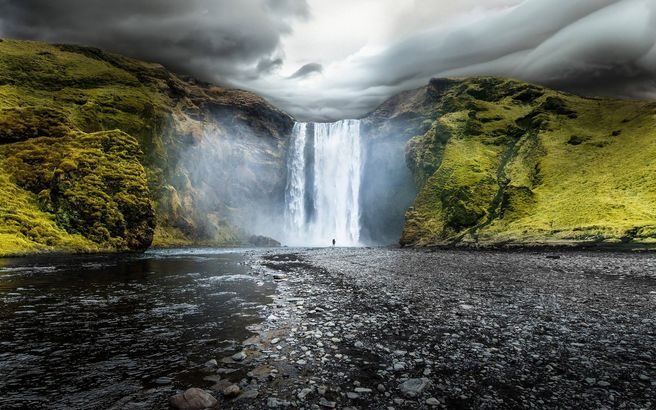 Skogafoss Waterfall