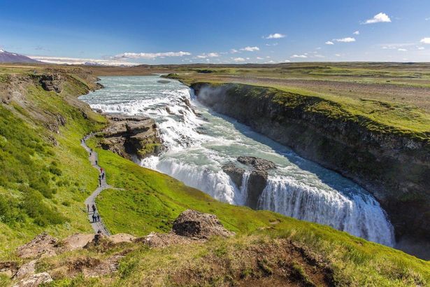 Gullfoss Waterfall
